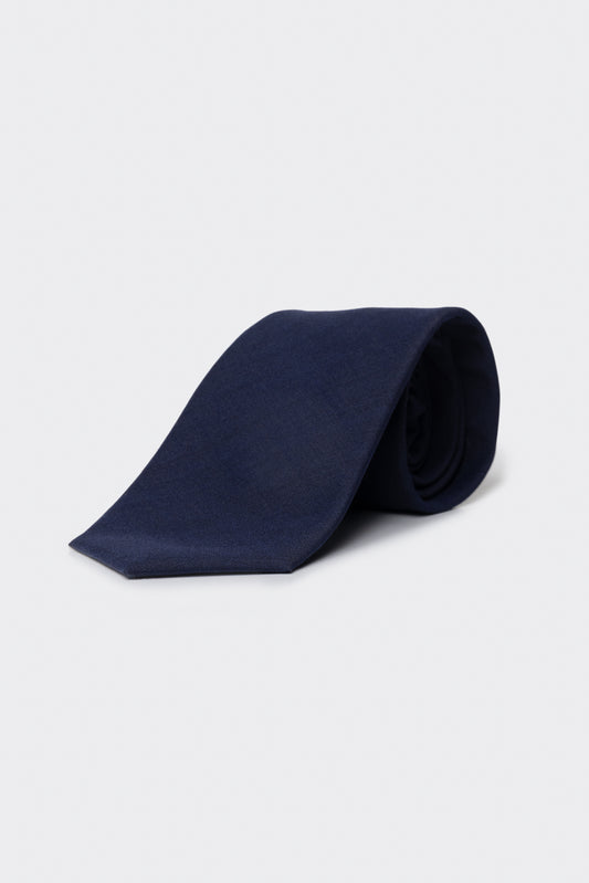 Cravatta in lana blu