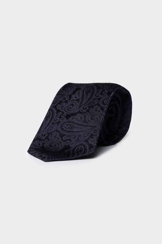 Cravatta con fantasia paisley