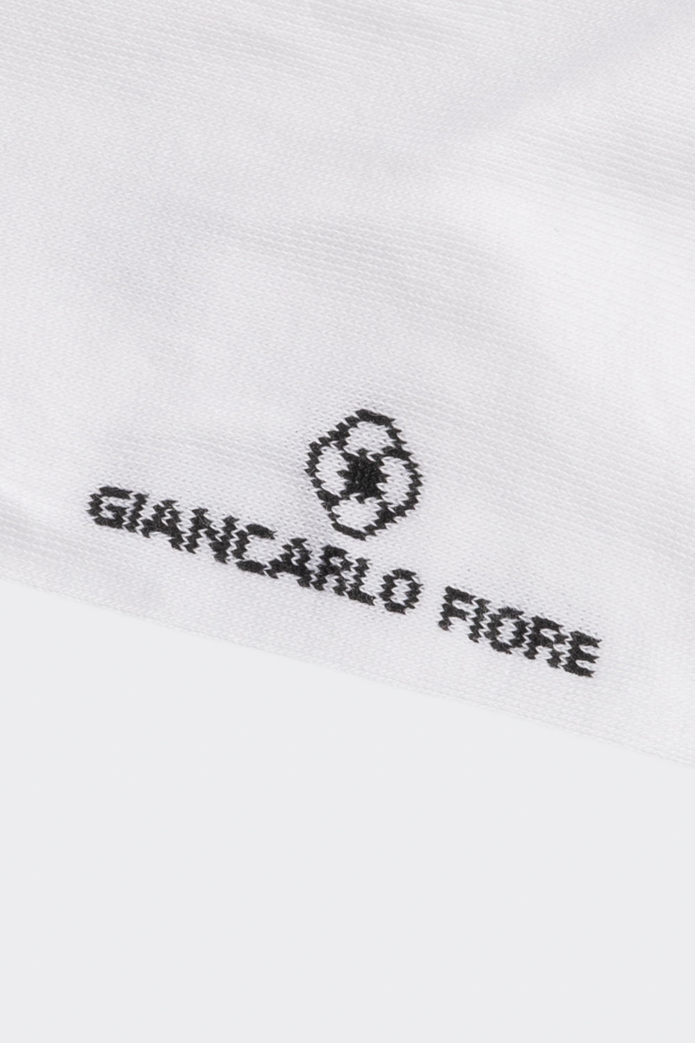 Calza corta con profilo a contrasto bianco