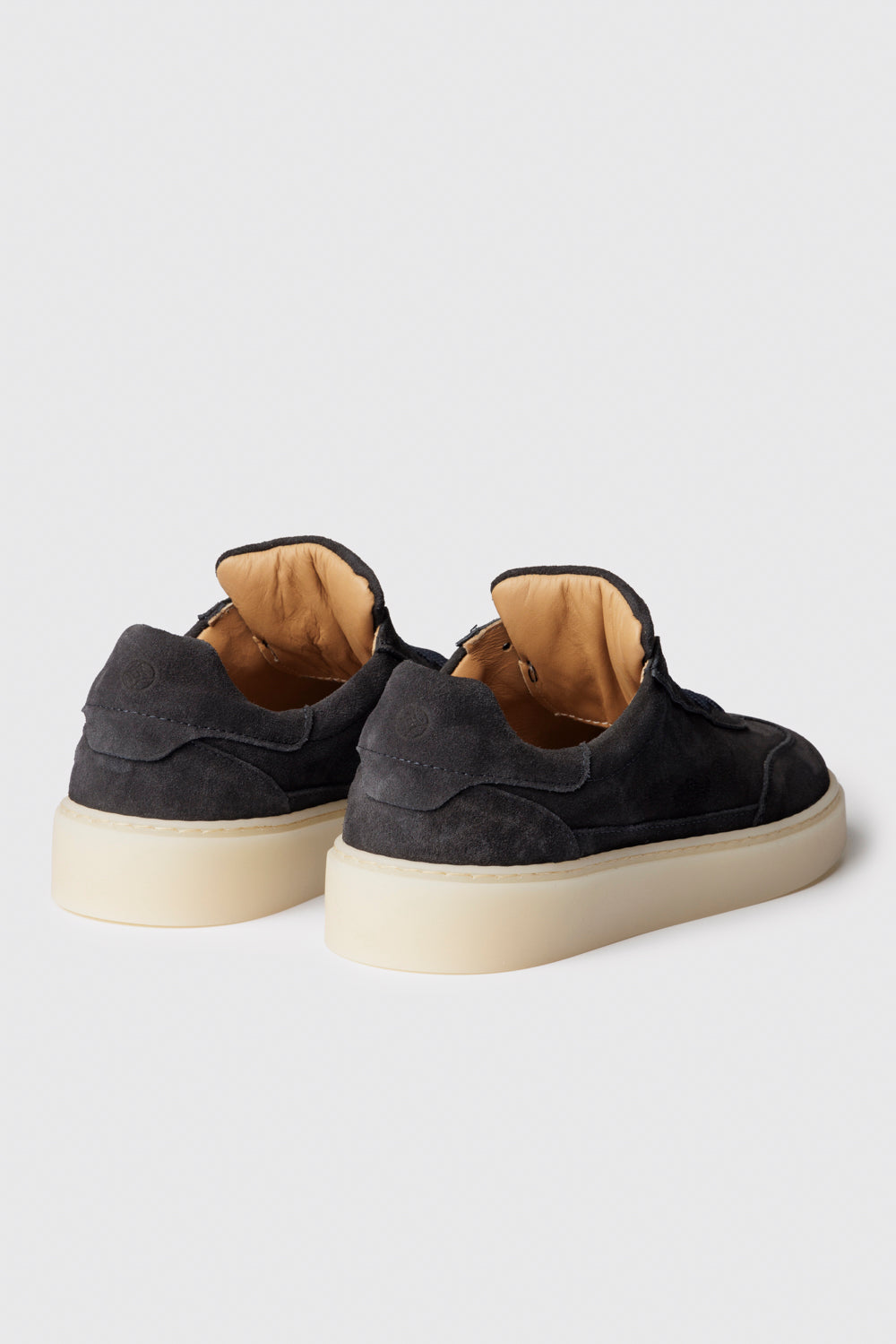 Sneakers in camoscio blu