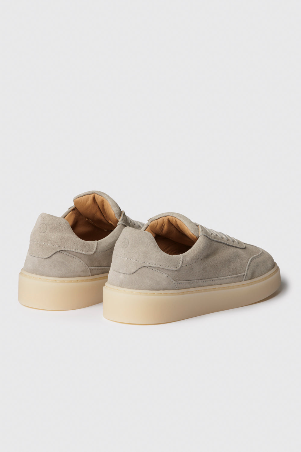 Sneakers in camoscio sabbia