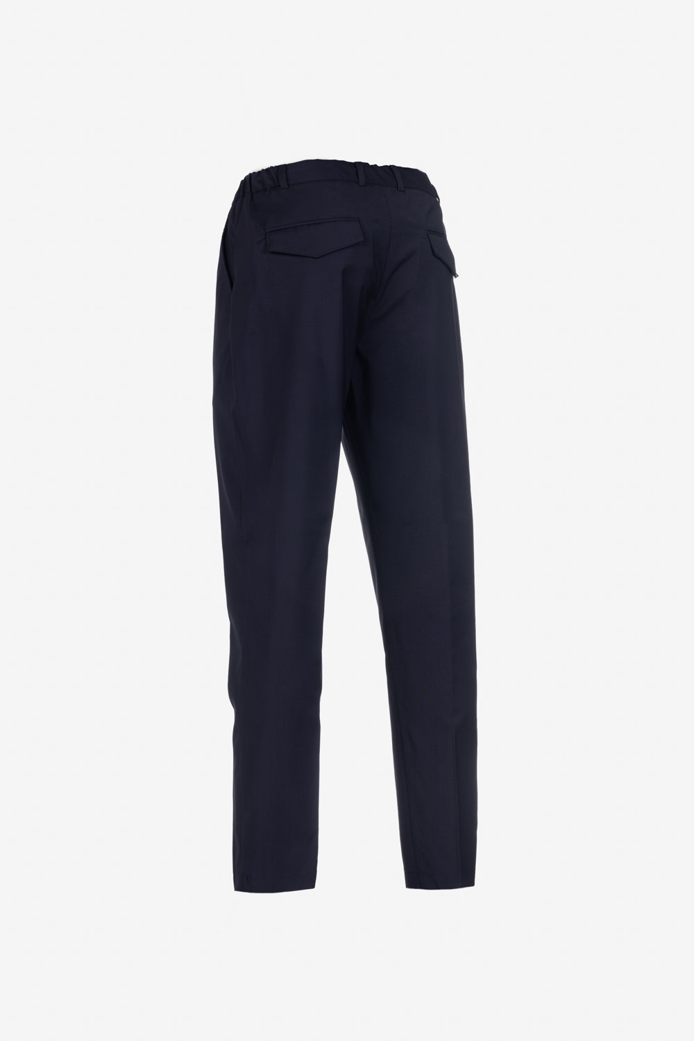 Pantalone Amalfi in lana vergine blu