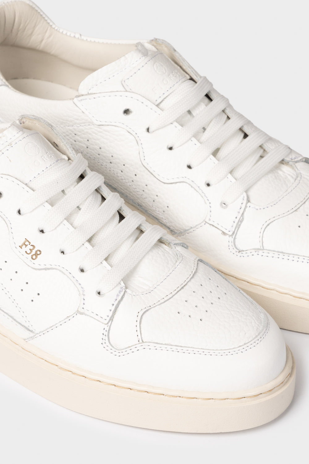 Sneakers F38 dollaro bianco/beige