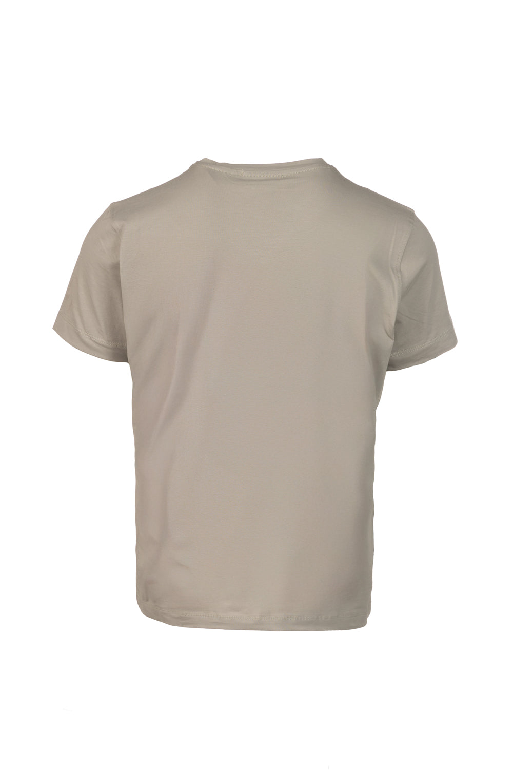 T-shirt in cotone grigio