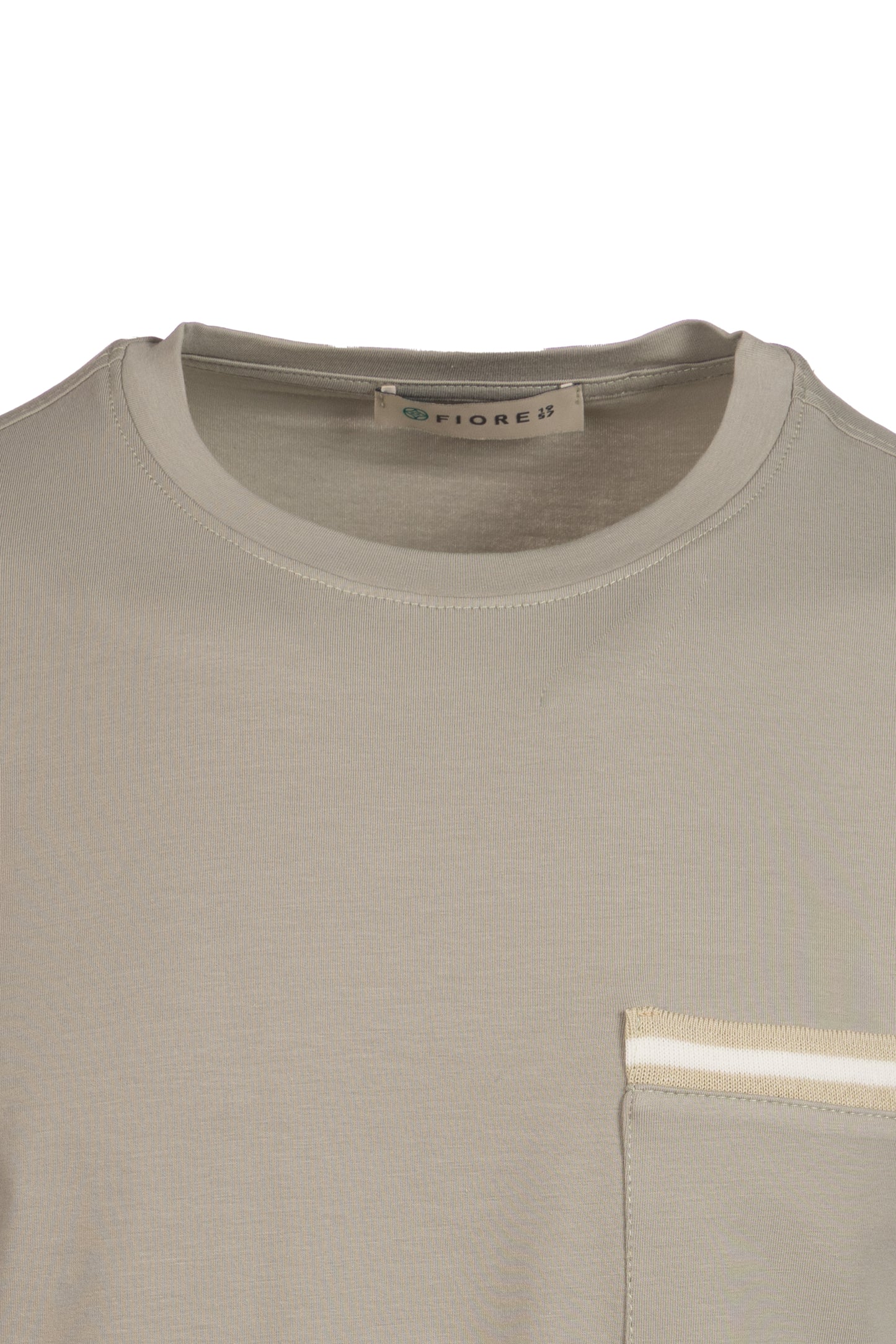 T-shirt in cotone grigio
