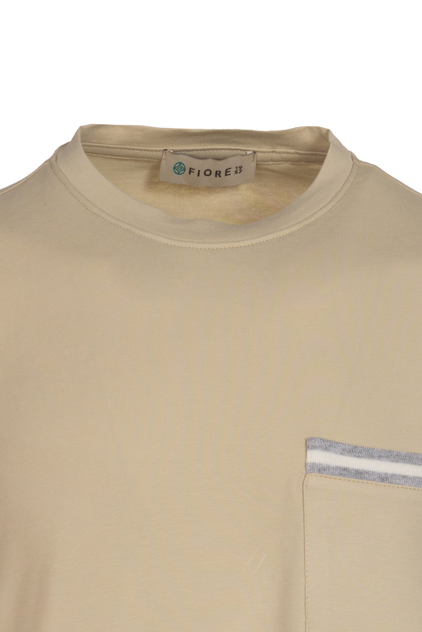 T-shirt in cotone safari