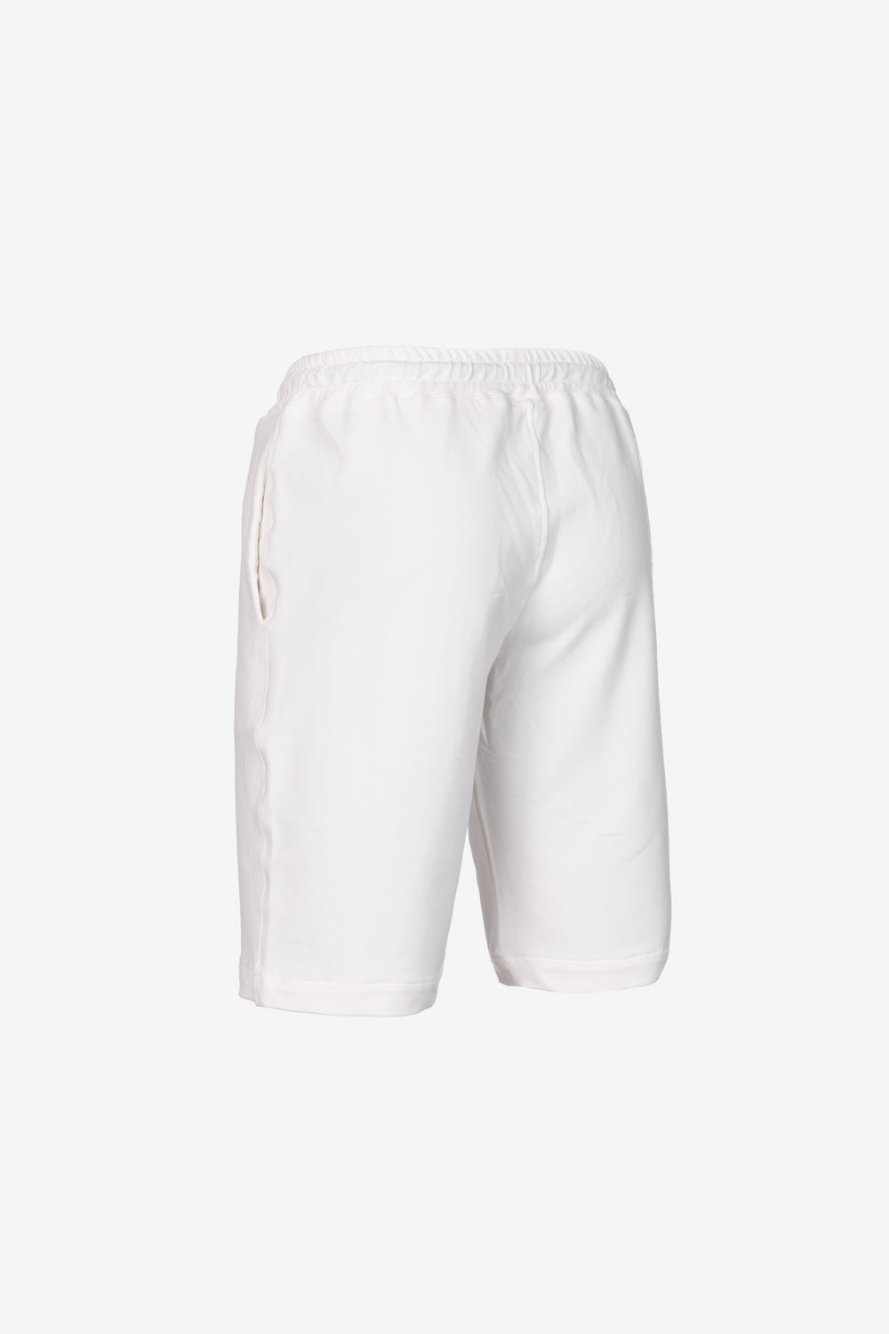 Bermuda in cotone bianco