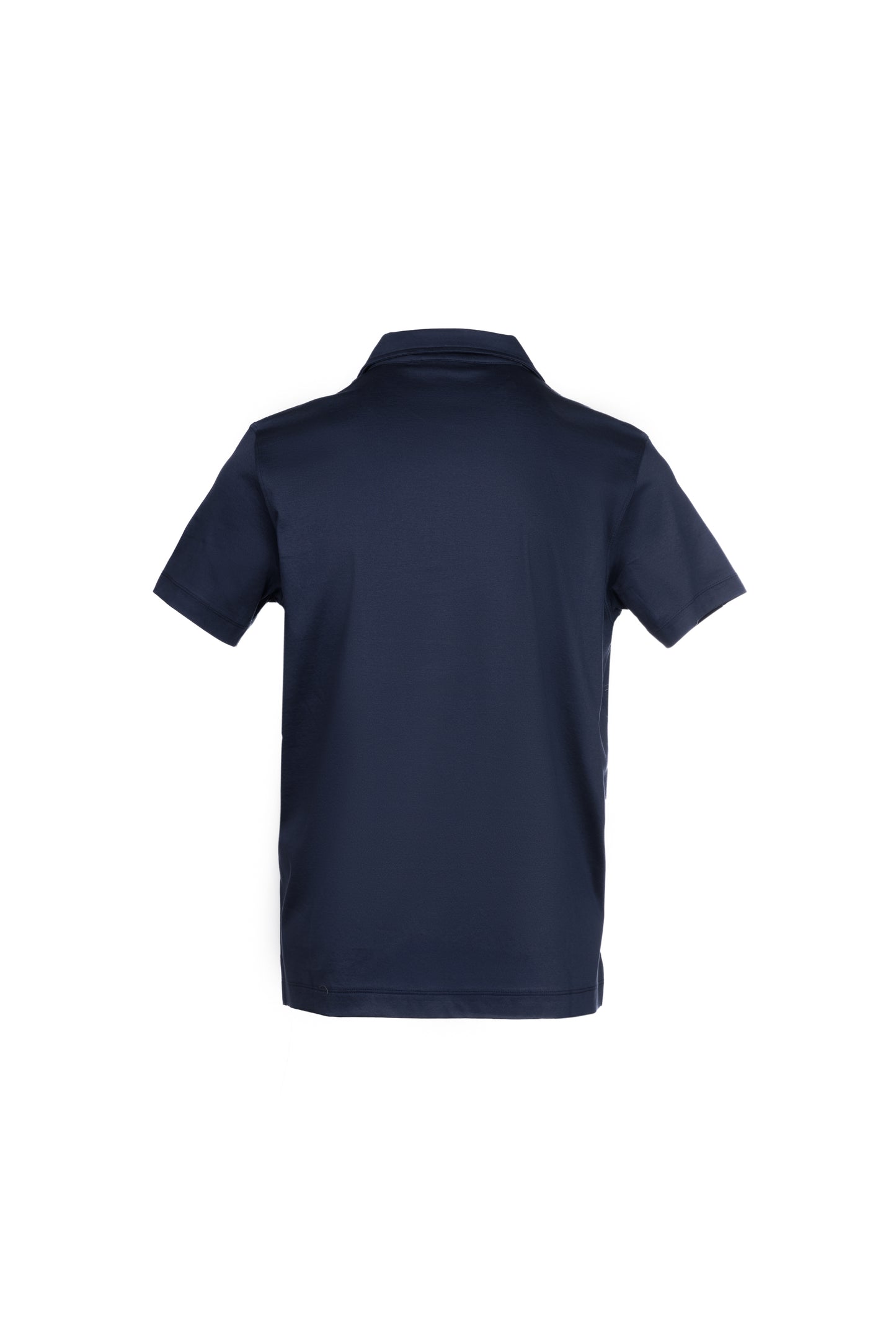 Polo in cotone pima blu