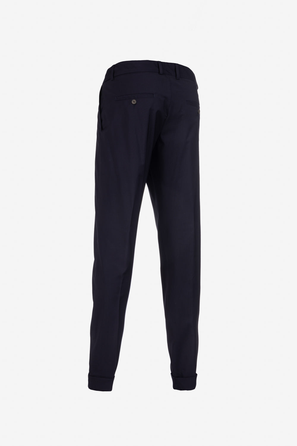 Pantalone Milano in lana vergine blu