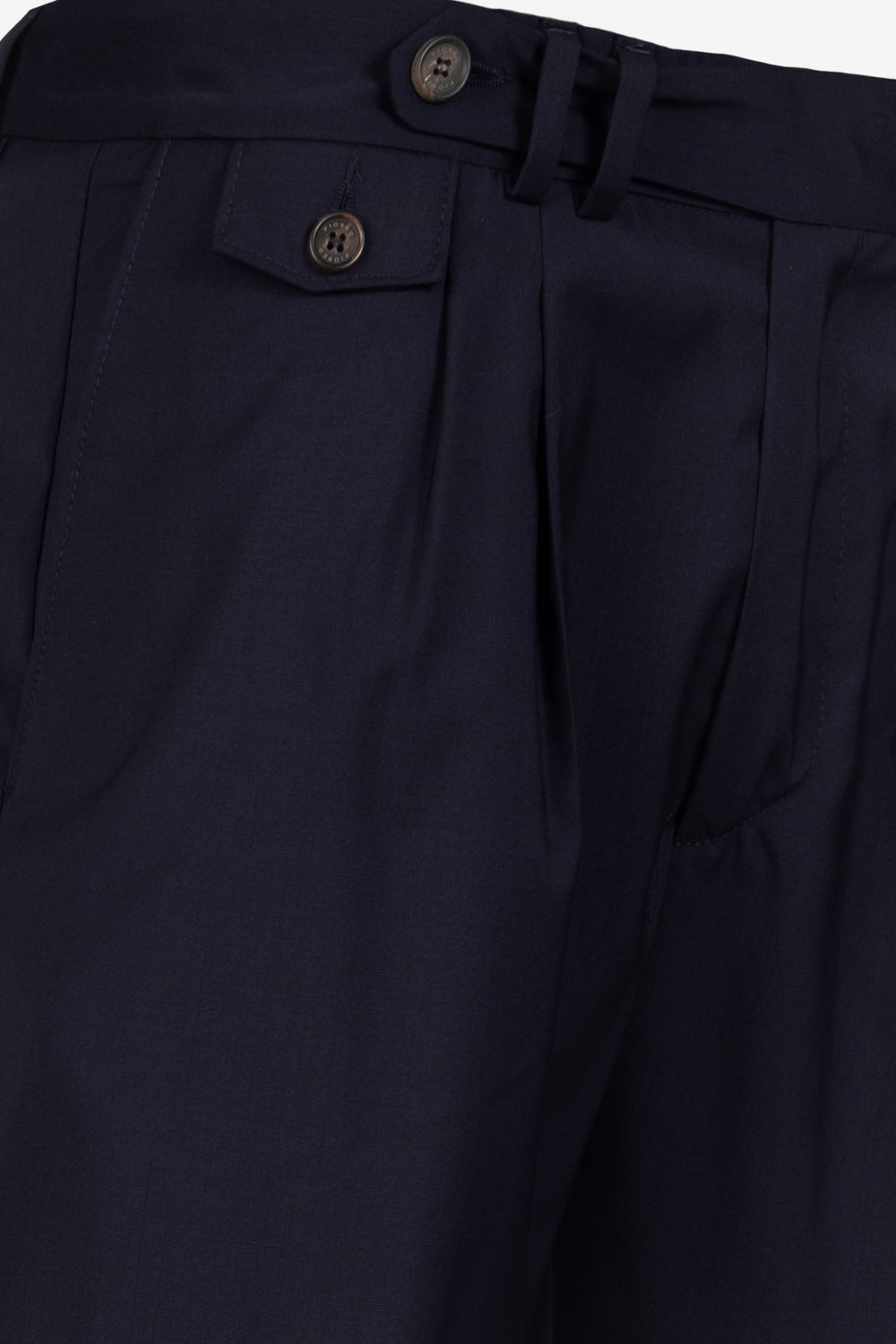 Pantalone Milano in lana vergine blu