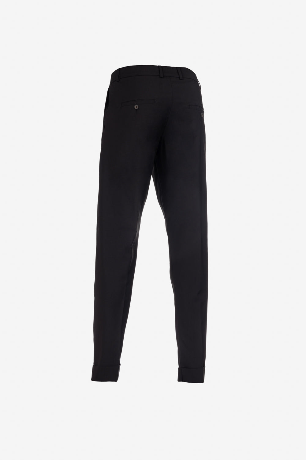 Pantalone Milano in lana vergine nero