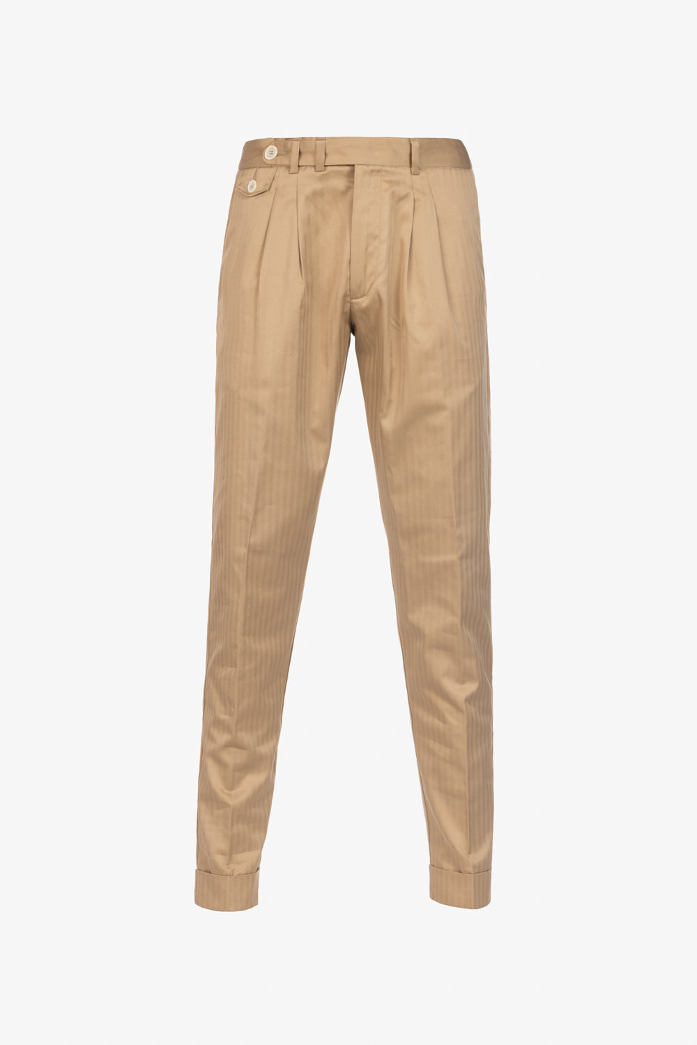 Pantalone Milano in cotone beige