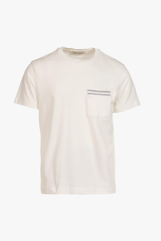 T-shirt in cotone bianco