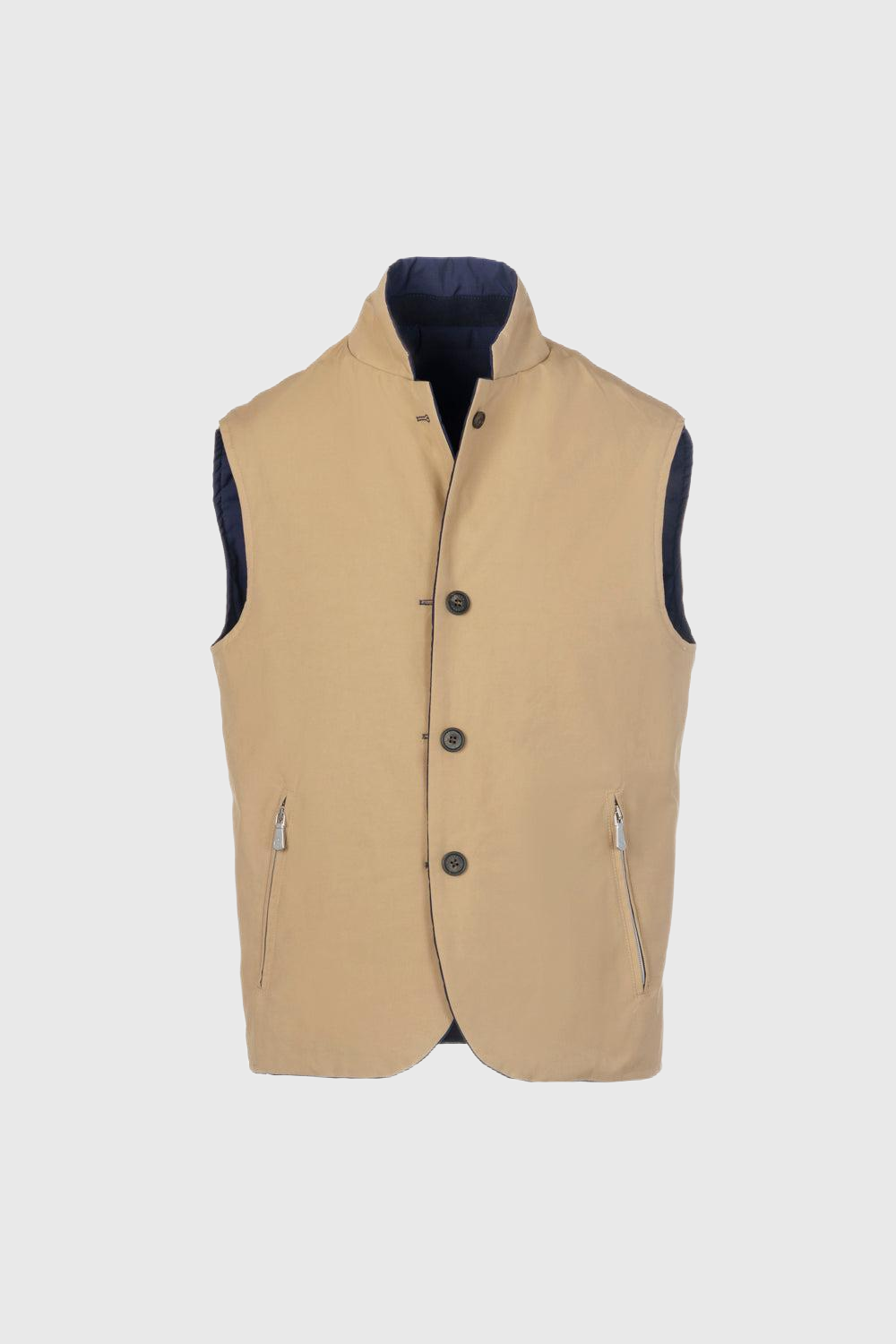 Gilet Reversibile con Imbottitura Ultralight bluette