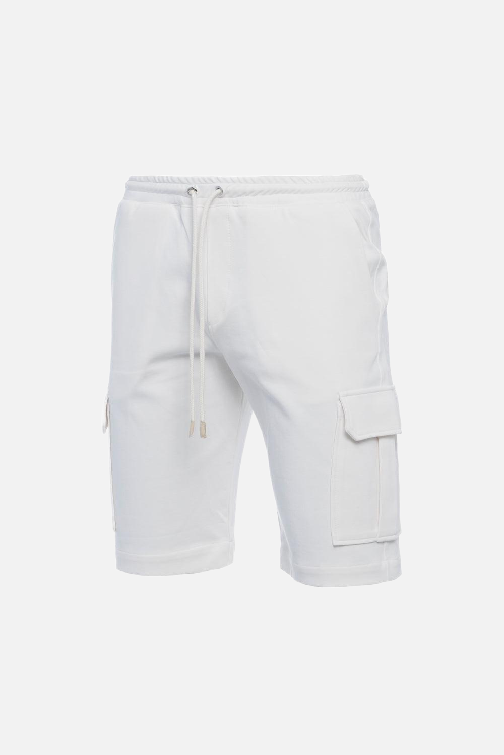 Bermuda Cargo in puro cotone bianco