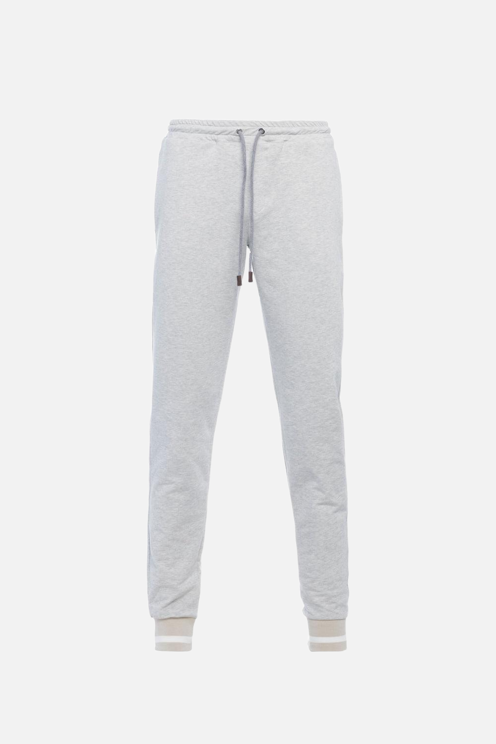 Pantalone in felpa con fondo bicolore grigio