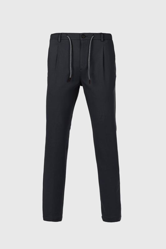 Pantalone tasche america travel in tessuto idrorepellente nero